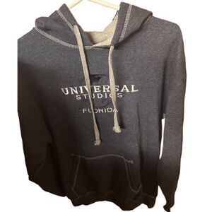 Universal Gray Hoodie Sz Lrg